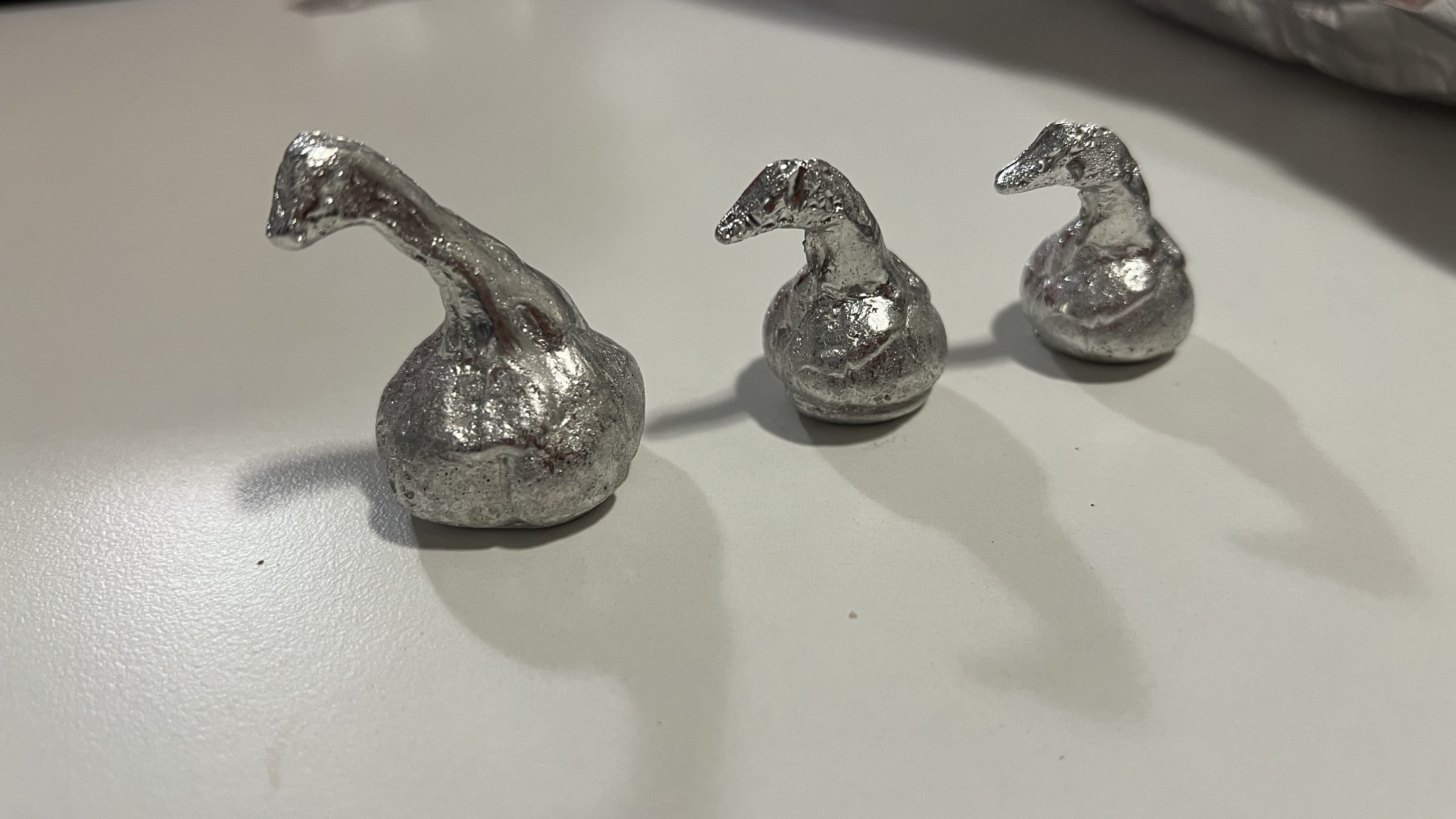 pewter geese