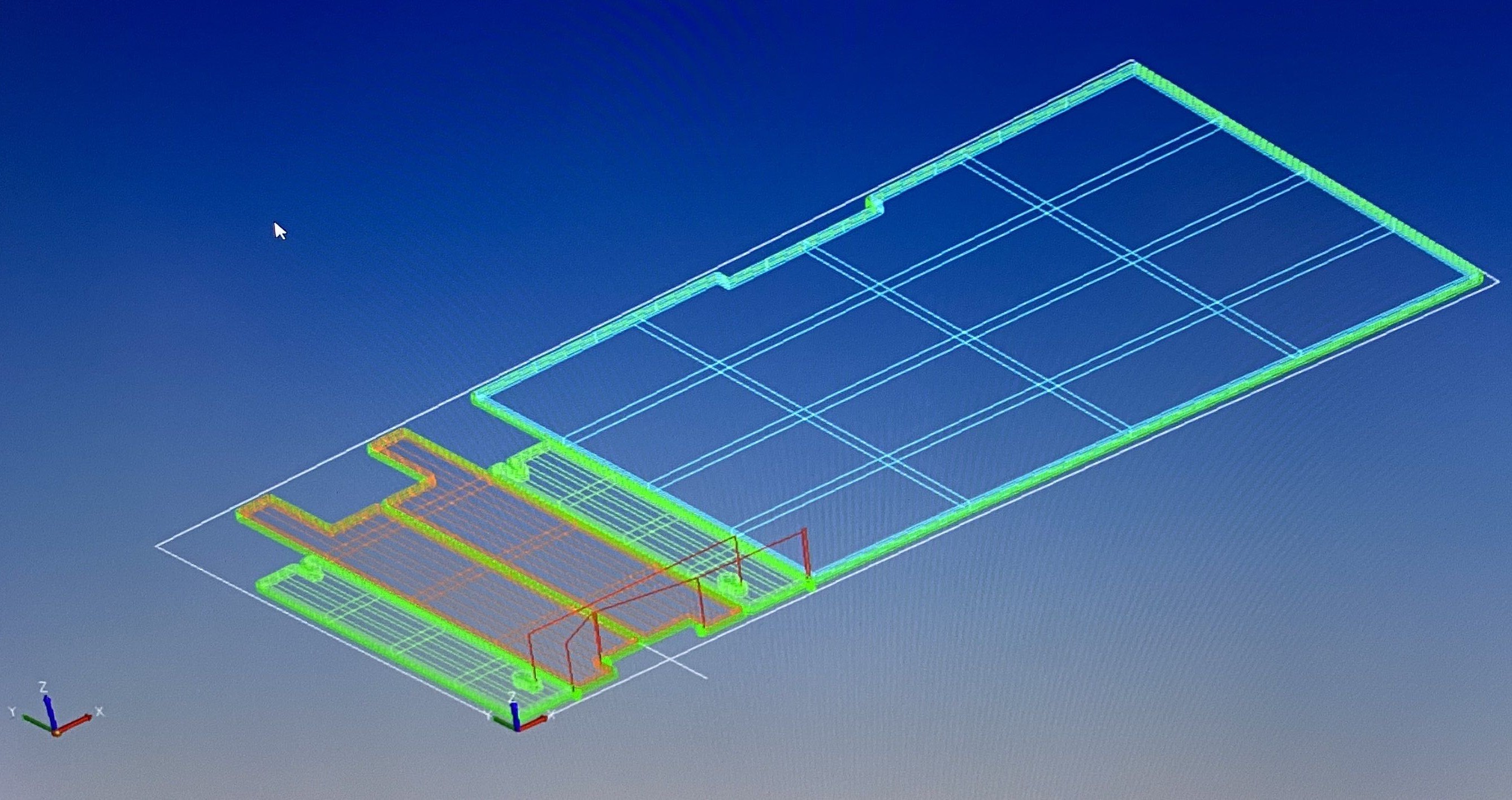 DXF wireframe